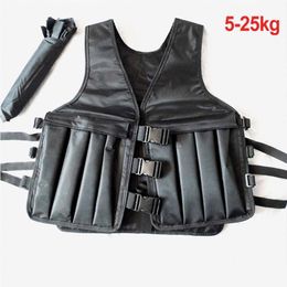 Accessories Loading Weight Vest Boxing Training Workout Fitness Gym Equipment Adjustable Waistcoat Jacket Sand Clothing X469D