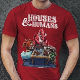 Men's TShirts houses and humans t shirt 230220