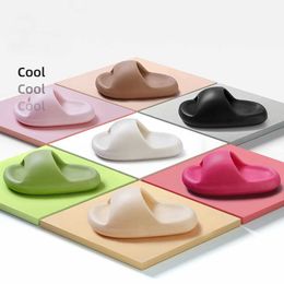 Slippers Thick Platform Cloud Slipper Women Summer Shoes 2023 Memory Foam Pillow Slides Comfy Non Slip Home Flip Flops Male Beach Sandals Z0220