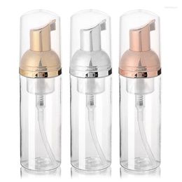 Storage Bottles 50ML Clear Foam Bottle Liquid Soap Shampoo Lotion Shower Gel Dispenser Container