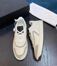 2023 Perfect Design Men B-Skate Sneakers Shoes Calfskin Suede Leather TPU Sole Embossed Leather Man Brand Skateboard Walking Shoe EU38-46 Original Box