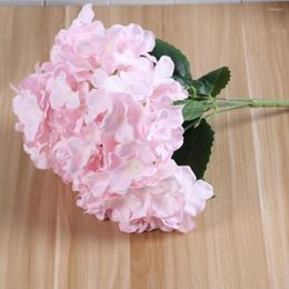 Decorative Flowers 1Pc Colourful Artificial Flower Eco-friendly Smooth Surface Fake Plant 5 Heads Floral Arrangement