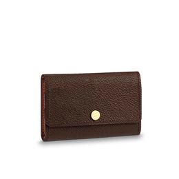 6 Key Holder Key Pouch Key Wallet Mens Pouch Womens Card Holder Handbags Leather Card Chain Mini Wallets Coin Purse 682 552181a