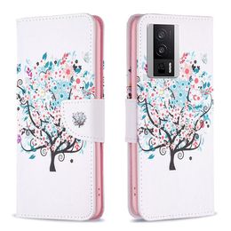 Patterns Cases For Xiaomi 13 12T POCO M4 Redmi 12C K60 Note 12 A1 Plus 10C 10A Pro 4G 5G Wallet Leather Phone Case