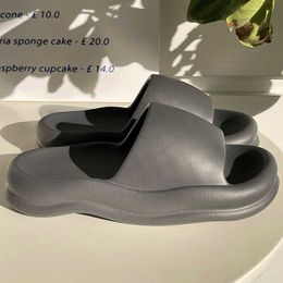 Slippers Thick Platform Slippers Women Men Indoor Bathroom Slipper Soft EVA AntiSlip Lovers Home Floor Slides Ladies 2023 Summer Shoes Z0220