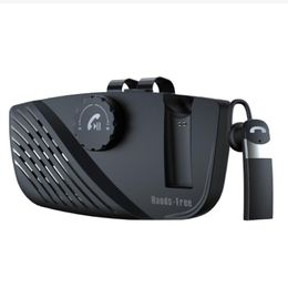 SP16 Wireless Audio Handsfree Car Kit Headset Speakerphone 2 in 1 Speaker Wireless Car Kit Earphone Audio MP3 Music Player