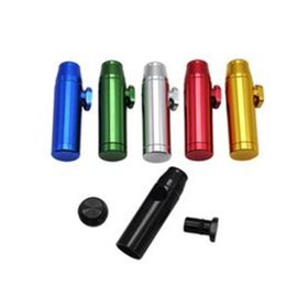 The metal bullet shaped snuff bottle High quality pipe of Aluminium pipe