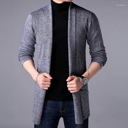 Men's Sweaters 2023 Brand-Clothing Spring Cardigan Male Fashion Quality Cotton Sweater Men Casual Grey Redwine Mens M-3XL