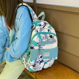 School Bags Fashion Big Student Laptop College Backpack Girls Bag High Capacity Women Female Cute Leisure Travel Mochila