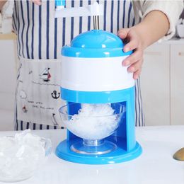 Ice Crushers Shavers Household Mini Easy Shaver Crusher Portable Handheld Snow Manual Crushing Smoothie Machine Multifunction DIY 230222