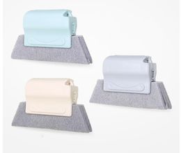 Portable Creative Home Cleaning Window Sill Windows Accessories Slot Gap Clean Brushes Groove Small Brush Squeegee Flooring Tools SN705