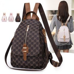 School Bags European And American Pu Soft Leather Backpack Female Student Schoolbag Fashion Large Capacity Business Travel Ladies