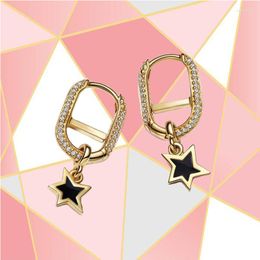 Backs Earrings 2023me Series High -quality Fashion Cutting Star Densely Tributariser Set Women Diy Temperament Jewelry Gift