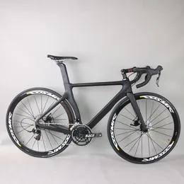 22 Speed Aero Disc Design Complete Road Bike TT-X3 With Aluminum Wheelset Available Size 46/48/50/52/54cm