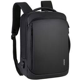 Litthing Laptop Backpack Mens Male Backpack Business Notebook Mochila Waterproof Back Pack USB Charging Bags Travel Bagpack 2011143217