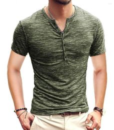 Men's T Shirts Men's Shirt Long Sleeve Stylish Slim Fit Tee Tops Button Collar Casual T-shirt