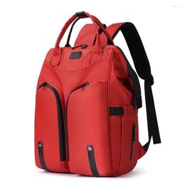 School Bags Multifunction Waterproof Women Backpacks Kids Stroller Girls Mochilas Mommy Travel Diaper Mom Baby Care Backpack