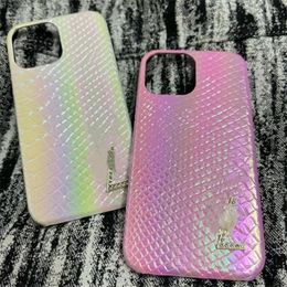 2023 Designer Radium Shooter Case iPhone 13 14 Pro Max 12 mini 11 XR XS XSMax 7 8 plus leather case Anti-fall case