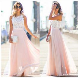 Casual Dresses Women's Sleeveless Long Women Elegant Lace Evening Maxi Dress Female Holiday Beach Ladies Mesh Tank DressCasual