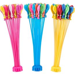 6 Confezioni Palloncini Riempiti d'Acqua Giocattoli Crazy Color 200 e oltre Pezzi Palloncino Autosigillante a Riempimento Rapido per Famiglia Amici Divertimento Estivo per Bambini