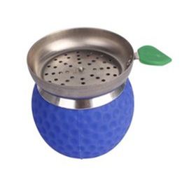 Hookah smoking hookah bowl silicone accessories complete stainless steel charcoal pot