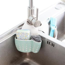 Hooks & Rails Kitchen Sponge Drain Holder Wheat Fiber Storage Rack Basket Wash Cloth Or Toilet Soap Shelf Organizer KC0608-2Hooks