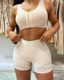 Women's Shapers Women's High Waist Flat Belly Hip Lift Slimming Shorts Corrigerende Body Shaping Underwear Gaine Sport Femme