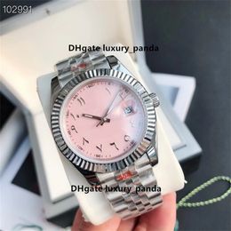 4 style top men's watch luxury watch 41mm automatic machine Middle East Arabic digital Dubai 8215 movement 904L sapphire waterproof ceramic luminous watches-1