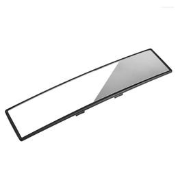 Interior Accessories Universal 300mm Panoramic Curve Convex Clip On Rear View Mirror