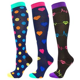 5PC Socks Hosiery Compression Socks compression socks for varicose veins Women Men Medical Varicose Veins Leg Relief Pain Knee High Stockings Z0221