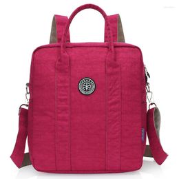 School Bags 20PCS / LOT Arrive Brand Fashion Casual Waterproof Nylon Backpack Multifunction Student Bagpack