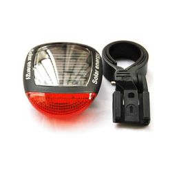 Bike Lights Solar Powered LED Light Tail For Bicycle Cycling Rear Flashing Lamp Safety Warning Flash Accessories