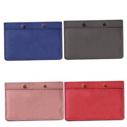 Top quality Card holder Wallets Key Purse Luxurys Designers Holders single handbag Men Women's COIN Genuine Leather wallet Black Lambskin mini Pocket Interior Slot