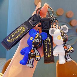 Action Figures Keychain Doll Semi-anatomy Little Bear Dolls Bag Pendant Car Keychains Anime Peripherals Keyring Key chain