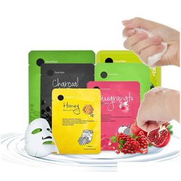 Other Skin Care Tools Face Mask Natural Fruit Plant Moisturizing Oilcontrol Avocado Cucumber Pomegranate Honey Sheet Facial Masks Dr Dhmmy