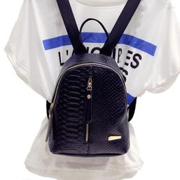 School Bags Summer Fashion Black Women Backpack Mini Pu For Student Teenage Girl Mochila Escolar Infantil