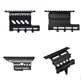 10 Styles Tactical Quick Release Scope Mounts Picatinny Weaver Side Mount Rail for AK SAIGA