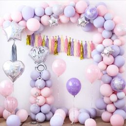 Other Festive Party Supplies Single layer 10 "2 2 Gramme macaron latex balloon wedding room decorates party birthday 230221