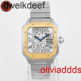 High Quality Fashion Iced Out WatchesMens Wrist Luxury Round Cut Lab Gr DDGU Q1SA1222