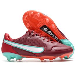 Original stock Soccer Shoes Tiempo Legend 9 Elite FG football Cleats