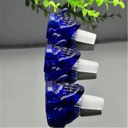 New blue nose glass bulb Glass bongs Oil Burner Glass Water Pipe Oil Rigs Smoking Ri