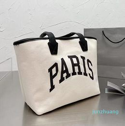 PARIS Casual Tote Shopping Bag Women Shoulder Bags Handbag Purses Large Capacity 2323 Letter Beach Handbags Travel Crossbody Shoulder Totes Purse Wallet