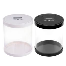 Food Savers Storage Containers Timer Lock Container Multi Function Time Box Bin No Battery ABS Durable Strong Controls Cell Phone Addiction Elegantly 230221