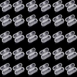 Curtain 30 Pack Replacement Vertical Roman Roller Blind Ball Chain Cord Connector Clips (Transparent)