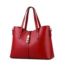 high quality 2pcs set Top quality Women leather handbag designer lady clutch purse retro shoulder 00011