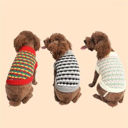Dog Apparel Warm Puppy Designer Clothes Winter Pet Sweater For Small Dogs Dachshund Cat Pullovers Mascotas Clothing Roupa Para Cachorro