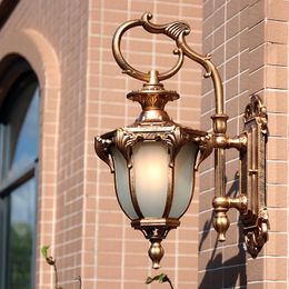 Outdoor Wall Lamps European Retro LED Living Room Corridor Courtyard Waterproof Lamp