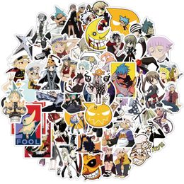 50Pcs animation Soul Eater sticker black star MAKA ALBARN Graffiti Kids Toy Skateboard car Motorcycle Bicycle Sticker Decals Wholesale