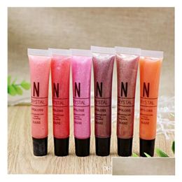 Lip Gloss New Brand Long Lasting Moisturiser Glitter Tint Cosmetics Nutritious Shimmer Liquid Lipstick Beauty Lips Makeup Drop Deliv Dhox8