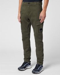 Mens Designer Pants Entreprise Cp Conpagny Newest Garment Dyed Cargo Pant Man One Lens Pocket Pant Outdoor Tactical Trouser Tracksuit Veste Cp Stone 829